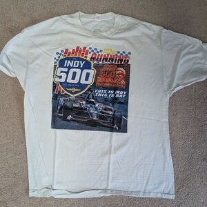 Indy 500 Graphic White T-Shirt